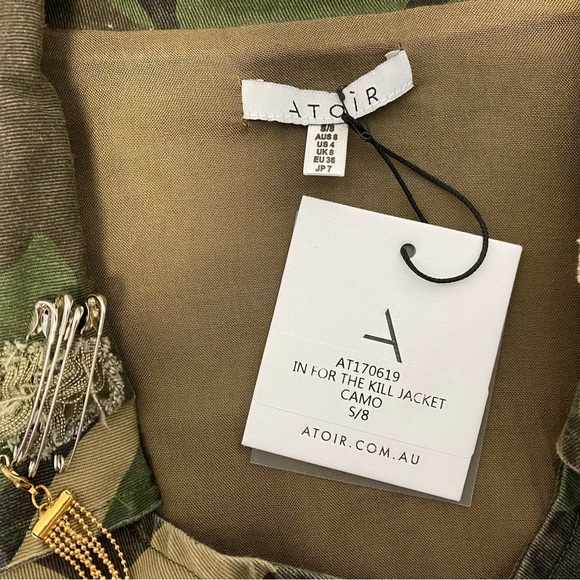 Atoir In For the Kill Jacket Camo Print - NWT - Picture 11 of 14